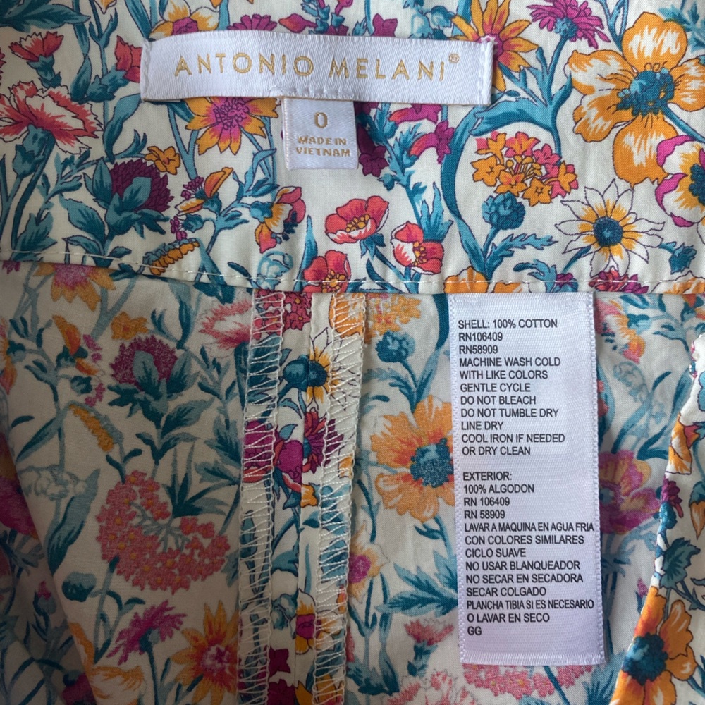 Antonio Melani Dawson Shorts sz 0 with bow ties - Picture 13 of 14